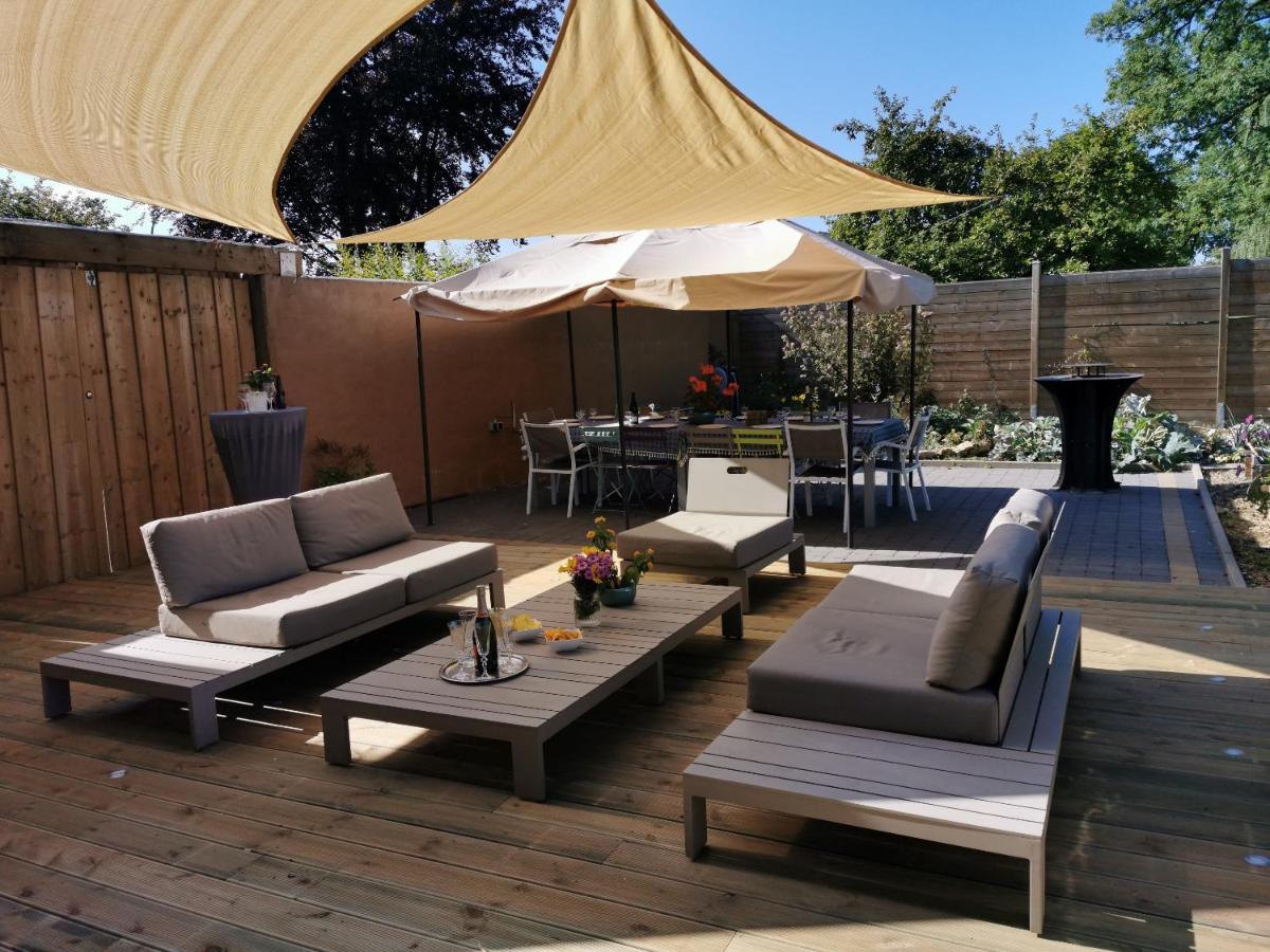 Le pavillon de l'herboriste 14p jacuzzi jardin Tintigny Exterior foto