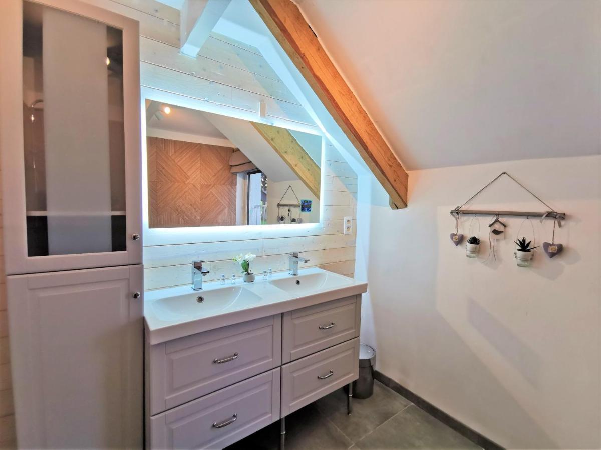 Le pavillon de l'herboriste 14p jacuzzi jardin Tintigny Exterior foto